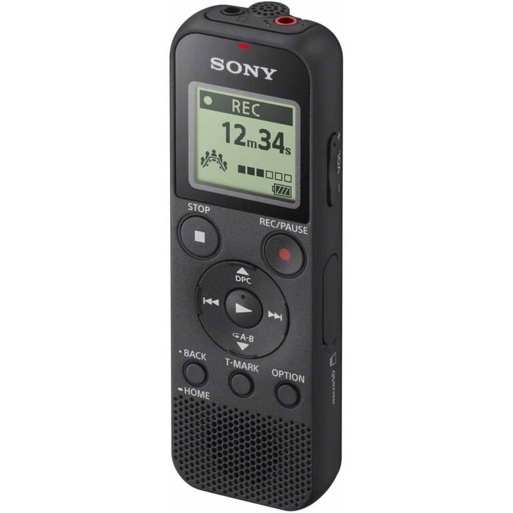 Sony ICD-PX370 Digital Voice Recorder Built-in USB Mono Audio Recorder Black‎